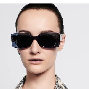 Christian Dior DiorPacific S1U sunglasses in transparent blue